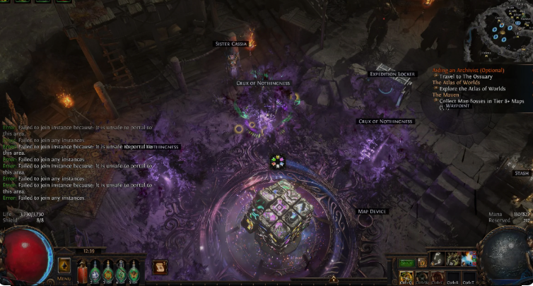 crux of nothingness poe 2